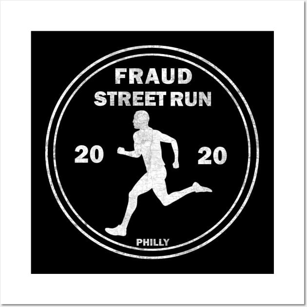 Fraud Street Run 2020 Wall Art by valentinahramov